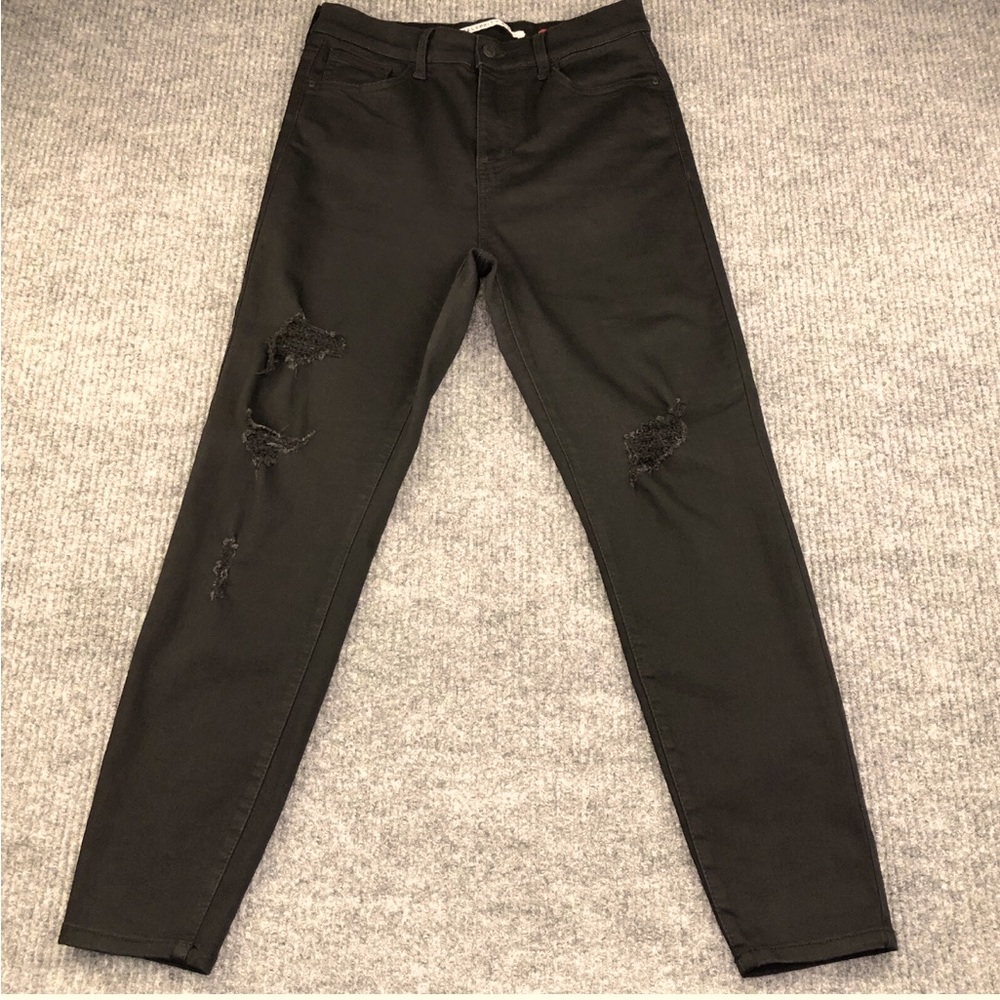 SOLD Celebrity Pink Black Jeans “The Deb” - ripped grunge style - Women’s